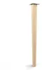 4x sossai Holzfüße rund - gerade Ausführung 45cm Buche Produktbild-Vorschau 3