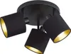 Projecteur de plafond TOMMY 3 flammes noir R80333979 Voir les images du produit 1