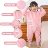 Unisex-Winterschlafsack-Pyjama, lange Ärmel und Beine, warm Produktbild-Vorschau 2