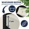 CASARIA® Polyrattan Ecklounge Set WPC Esstisch Ecksofa 2 Produktbild-Vorschau 4
