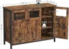 VASAGLE Sideboard, 100 x 35 x 75 cm, verstellbaren Ablage, Produktbild-Vorschau 7