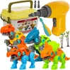 Kruzzel 24723 Skrutkovací dinosauri s vŕtačkou Náhľad obrázku produktu 1