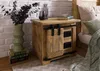 MASSIVMOEBEL24 | Table de nuit en bois de manguier laqué Voir les images du produit 10