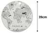 OYOY Silikon Tischset World 1100920 Kinder Platzset Ø39 cm Produktbild-Vorschau 10