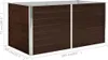 DELUKE® Hochbeet für Garten OSKAR Braun | 160x80x77cm | Produktbild-Vorschau 2