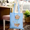 Mr. & Mrs. Panda Shopping Tasche Anästhesist Herz - Sky Produktbild-Vorschau 4