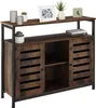 tectake® Sideboard Warrington mit höhenverstellbaren Produktbild-Vorschau 9