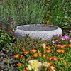 CLGarden Granit Vogelbad Ø 35cm rund Vogeltränke Naturstein Produktbild-Vorschau 8