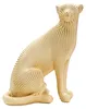 Mauro Ferretti scultura leopardo 23x15,5x29 cm oro Anteprima dell’immagine prodotto 1