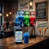Ice Bär Slush Sirup Kraftvollblau Blaubeere Geschmack 1L Produktbild-Vorschau 5