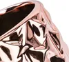 Keramik Blumentopf übertopf mit Roségold Spiegeleffekt Produktbild-Vorschau 7