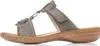 Rieker Damen Clog Pantolette Applikation zarte Details Produktbild-Vorschau 47