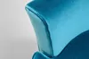 Casa Padrino Luxus Art Deco Lounge Sessel Blau - Luxury Produktbild-Vorschau 2