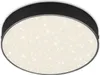 LED Aufbauleuchte rahmenlos Sternenhimmel 16 W schwarz Produktbild-Vorschau 1
