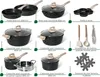 Just Perfecto JL-722: Set di pentole in granito da 21 pezzi Anteprima dell’immagine prodotto 4