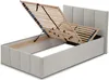 Polsterbett Dalas Grau 140 x 200 x 40 cm Bettkasten Mit Produktbild-Vorschau 2
