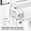 Verdunklungsrollo 65x130cm Weiß Thermorollo Fensterrollo Produktbild-Vorschau 6