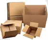 Several cardboard boxes of various sizes and states of assembly are arranged on a white background. Produktbild-Vorschau
