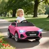 HOMCOM Elektro Kinderauto 12V Elektrofahrzeug Audi E-tron Produktbild-Vorschau 2