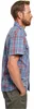 Camisa de manga corta Brandit Roadstar, color rojo/azul, Vista previa de la imagen del producto 4
