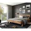 Bett Balkenbett Doppelbett Hanna 140x200 cm Rustic-Eiche Produktbild-Vorschau 1