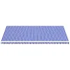 Vidaxl Ersatztuch per tenda da sole 6x3,5 m blau e weiß Anteprima dell’immagine prodotto 3