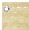 vidaXL Schermatura per balcone Beige 75 x 1200 cm in HDPE e Anteprima dell’immagine prodotto 2