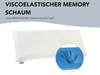 Nackenstützkissen Memory Foam | weich | Visco Kissen soft | Produktbild-Vorschau 3