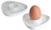 3er weiße Eierbecher EUROHOME® Produktbild-Vorschau 1