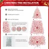 LEADZM 180cm Künstlicher Weihnachtsbaum mit Beleuchtung LED Produktbild-Vorschau 4