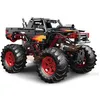 18008 - Flame Monster Truck (Mould King) - Blocs de Voir les images du produit 3