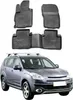 2007-2012 Citroen C-Crosser tappetini TPE nero 4 pz Anteprima dell’immagine prodotto 1