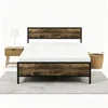 Metallbett 140x200 mit Matratze, 20cm Kaltschaummatratze H3 Produktbild-Vorschau 1