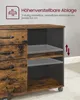VASAGLE Aktenschrank Rollcontainer, mit Rollen nd 3 Produktbild-Vorschau 4