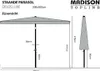 Madison Madison - Sonnenschirm Delos - 300x200 - Grau Produktbild-Vorschau 2