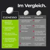 A comparison chart showing different cleaning tablet options for coffee machines. Produktbild-Vorschau