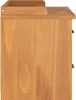 vidaXL Lavica do predsiene SANDNES 87x40x50 cm z masívneho Náhľad obrázku produktu 7