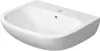 DURAVIT Waschtisch DuraHome 60 x 46 cm weiß glänzend Produktbild-Vorschau 1