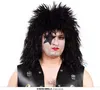 Černá paruka - Rocker Náhled obrázku produktu 2