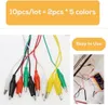 40 Stück Krokodilklemmen mit Kabel, Isolierte Doppelendige Produktbild-Vorschau 3