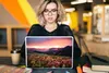 MuchoWow® Laptop Aufkleber Sticker Cover Blumen - Berge - Produktbild-Vorschau 5