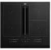 Table de cuisson induction aspirante 60cm 4 feux 7400w - Voir les images du produit 9