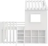 Łóżko dziecięce Sweiko 90x200, z dachem i oknem, z otwartym Podgląd zdjęcia produktu 7