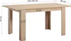 Homestyle4u Esstisch ausziehbar Braun Esszimmertisch Produktbild-Vorschau 3