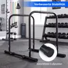 COSTWAY Dip Barren 300 kg belastbar, 81,5-88,5 cm Produktbild-Vorschau 8
