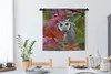 MuchoWow® Wandteppich Wandbehang Eule - Vogel - Laub - Produktbild-Vorschau 3