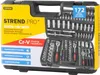 A tool kit case with the lid open, showing the tools inside. Voir les images du produit