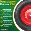 MASKO® PolyurethanSchubkarrenrad Vollgummi 200 kg Produktbild-Vorschau 8