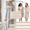 CalmyLIFE Bademantel Damen flauschig Morgenmantel - mit Produktbild-Vorschau 8