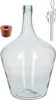 15L SET Gärballon Glasflasche Glasballon Weinballon, Produktbild-Vorschau 1